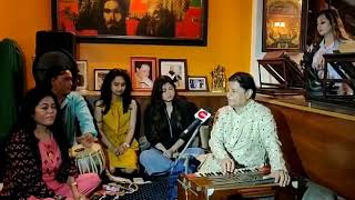 Bhajan samrat anup jalota ji ke ghar music session