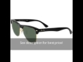 Ray-Ban Men's Clubmaster Oversized RB4175-877-57 Black Square Sunglasses