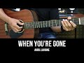 When You're Gone - Avril Lavigne | EASY Guitar Lessons for Beginners - Chord & Strumming Pattern
