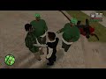 GTA San Andreas - CJ has a gang to fight the police stars