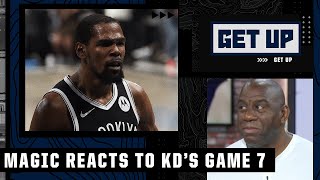 Magic Johnson calls Kevin Durant's Game 7 a 'Kobe Bryant, Michael Jordan-type performance' | Get Up