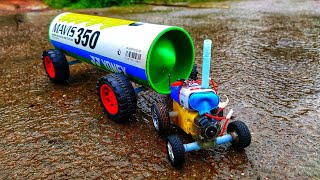 How to Make Tanker Truck From Gear Motor | DIY Rc Truck at Home | Rc Hobby Addict