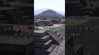 2023년 세계관광국가 순위 top 10 #korea#해외국가#관광