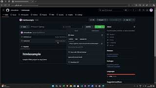How to run a HTML project from GitHub?