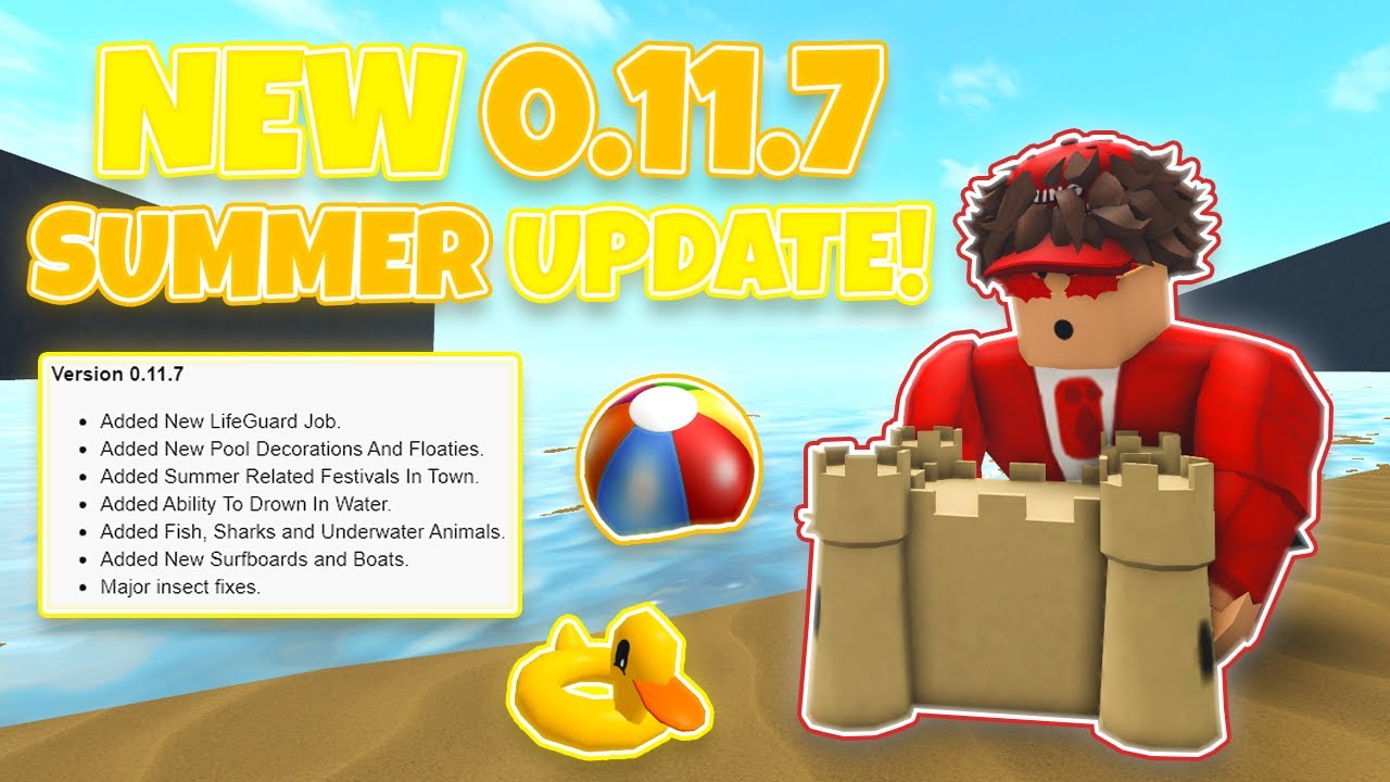 NEW MASSIVE BLOXBURG 0.11.7 SUMMER UPDATE!? *EXPECTATIONS* (Roblox ...