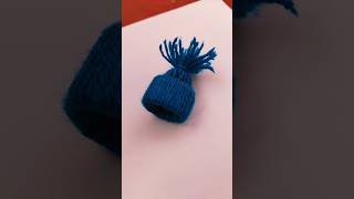 A very easy and cute woolen cap for your doll#shorts#ytshorts#viral#Arties world#cap#woolencraft