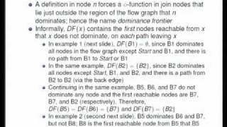 Mod-13 Lec-21 The Static Single Assignment Form:Construction and Application to Program