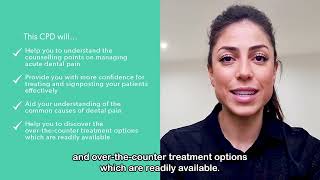 Free CPD module for pharmacists: Managing acute dental pain