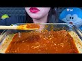 makan seblak mie bakso ceker *spicy meatball noodles chicken feet asmr massive eating sounds