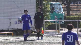 桐生第一高校Ｂ vs 群馬県立前橋商業高等学校 　前半ｷｯｸｵﾌ　[高円宮杯 ＪＦＡ　U-18サッカーリーグ  1部リーグ ]