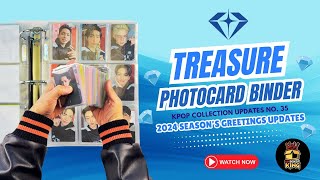 2025 TREASURE PHOTOCARD BINDER COLLECTION || PHOTOCARD UPDATES NO. 35