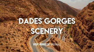 Routes sinueuses passionnantes au Maroc - Découvrez les gorges du Dadès