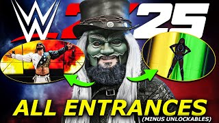 Every WWE 2K25 Entrance! Full Roster Showcase (5+ Hours!)