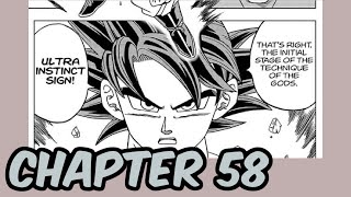 Goku's Frightening Power! Dragon Ball Super Manga Chapter 58 Review