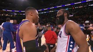 Russell Westbrook & James Harden Reunite After Game And Have Some Fun 😂