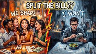 Psychology Of Splitting The Bill Dinner Etiquette Explained mp4