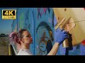 4K LOFI Music with Graffiti  Film (work read relax study and happy). Ultra HD