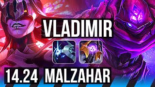 VLADIMIR vs MALZAHAR (MID) | NA Grandmaster | 14.24