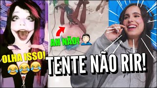 A MELHOR HORA DO DIA!  - MELHORES TIK TOK DE COMÉDIA TENTE NÃO RIR (JOVENS REAGEM)