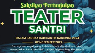 Pembukaan Teater Resolusi Jihad NU