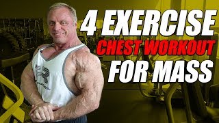 4 exercise chest workout for mass