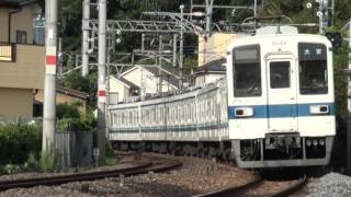 東武8000系8544F大和田～七里通過