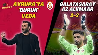 AVRUPA'YA 'BURUK' VEDA | GALATASARAY 2-2 AZ ALKMAAR | GÜNAY GÜVENÇ İTİBAR KURTARDI!