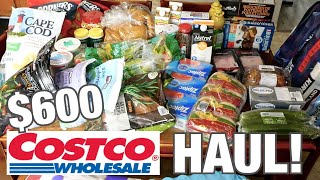 HUGE COSTCO HAUL! | LARGE FAMILY MONTHLY STOCK UP