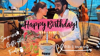 SONU’S BIRTHDAY 🎂🤍 |මට තියෙන ලොකුම project එක?? |SURPRISES🙈|GIFTS🙊|TREATS🙉ඔක්කොම ✅