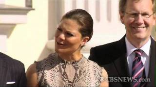 Sweden's Princess Victoria and husband visit Berlin