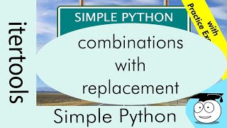 Combinations_with_Replacement | Iterators | Simple Python Tutorials | #Shorts