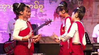 တ္ၚဲကောန်ဂကူမန် (၇၈) ဝါ ဍုင်မလေဝ်ယှာ mon traditional dance 78th Mon National Day Malaysia #monmusic