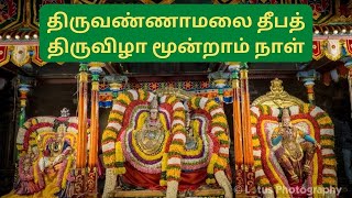 Tiruvannamalai Deepam festival 3rd day - திருவண்ணாமலை திருக்கார்த்திகை தீபத் திருவிழா 2022