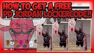 NBA2K18 MYTEAM - PINK DIAMOND JORDAN LOCKERCODE - HOW TO GET A FREE JORDAN PD + 50K MT GIVEAWAY??
