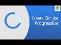 Create custom Circular ProgressBar in android studo || Android studio tutorial