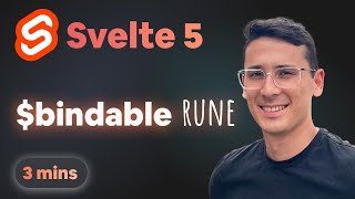 Svelte 5: $bindable