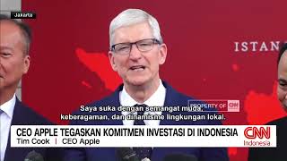 Ceo Apple Tegaskan Komitmen Investasi Di Indonesia