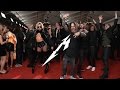 Lady Gaga and Korn stuns to Metallica on the red carpet at the Grammys 2017