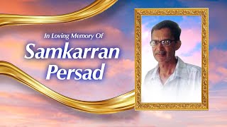 Celebrating the life of Samkarran Persad - Cremation to follow, see link in the description