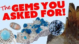 Unboxing - Barite, Cavansite, MORE viewer requests!