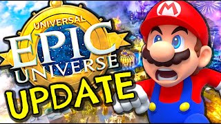 Universal Epic Universe SUPER NINTENDO WORLD UPDATE