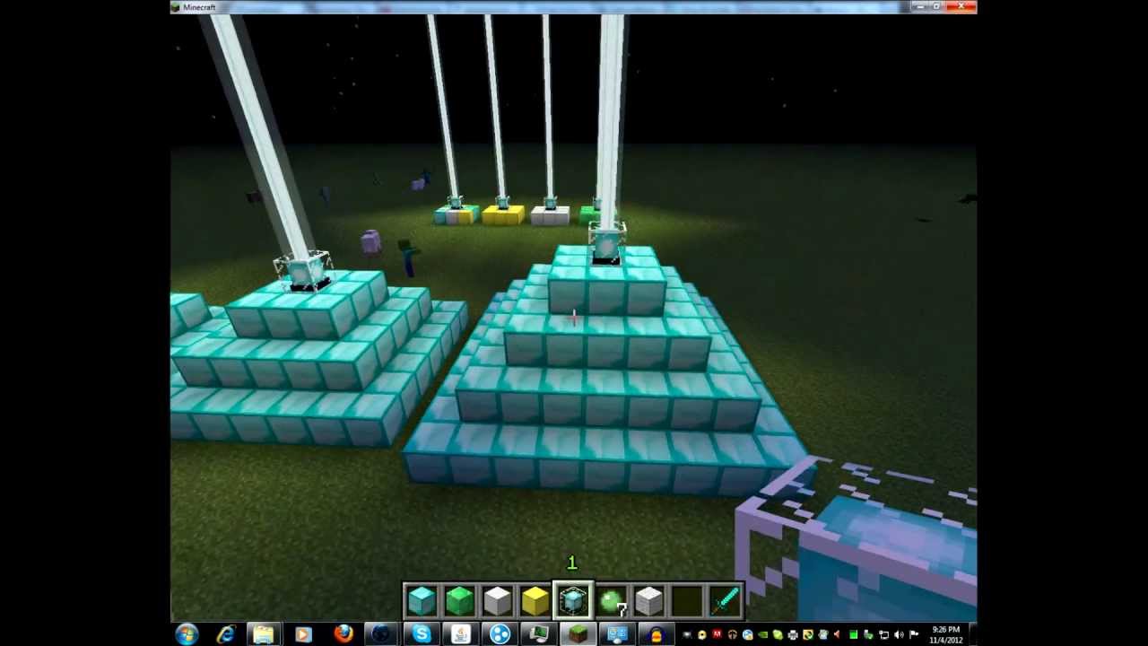 Minecraft Beacon Setup Youtube