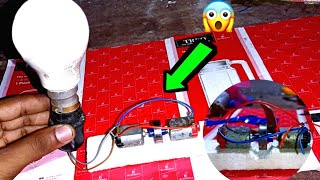 Free energy generator with two dc motor.Badal experiment ||😜