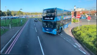 Scania N270UD OmniCity 6959 (YP09 HWS) Engine Sounds and Ambience