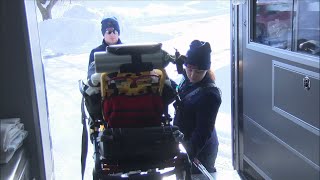 First responders adjust in response to the cold