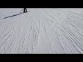 discesa dalla pista valbiolo al pasdo del tonale