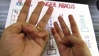 FINGER ABACUS (PART 8)- ABACUS - FINGER CALCULATION TRICK - ABACUS TUTORIAL