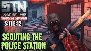 Survive The Nights (Gameplay) S:11 E:12 - Scouting The Police Station