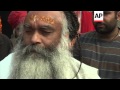 Hindu faithful prepare for dip in holy rivers during Maha Kumbh pilgrimage