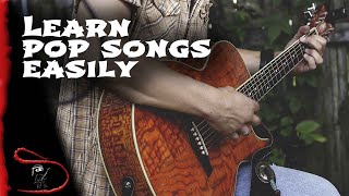 How to learn a pop song on guitar as quickly as possible